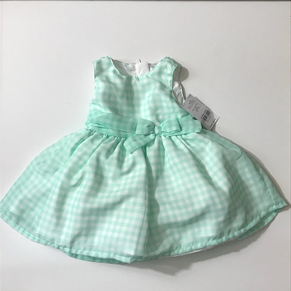 Carters NWT Gingham Dress